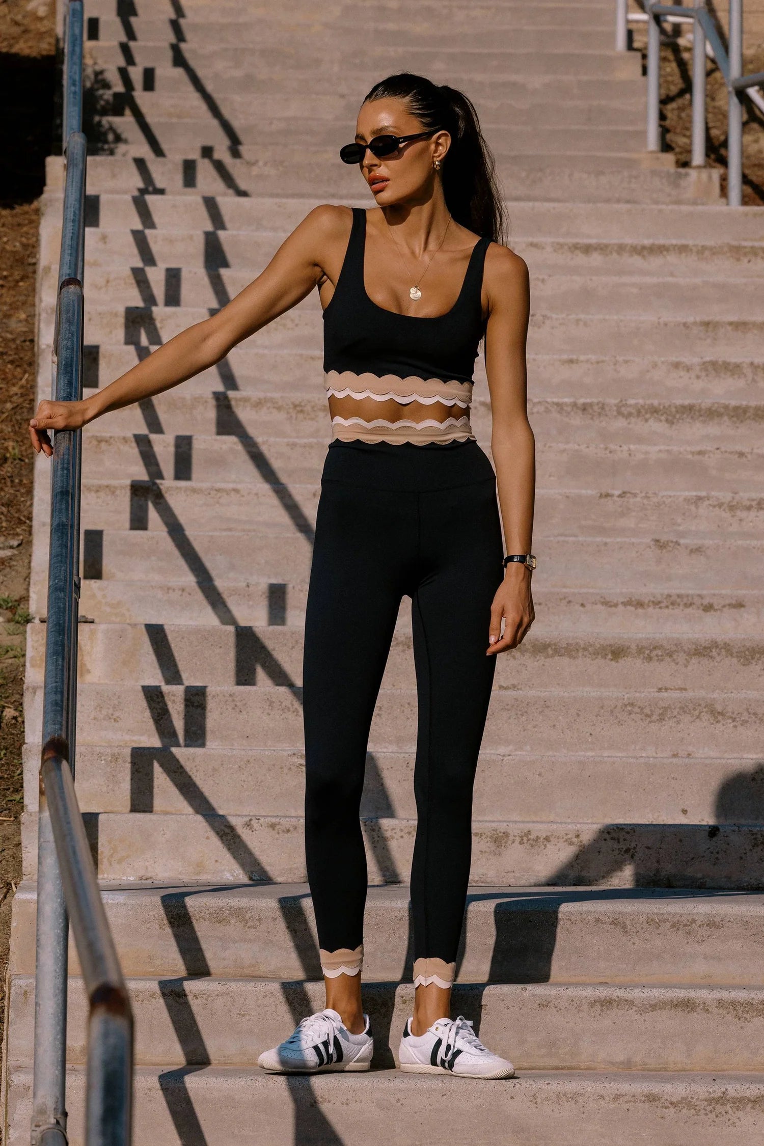 Beach Riot Stacy 7/8 Legging Mystic Colorblock Matte