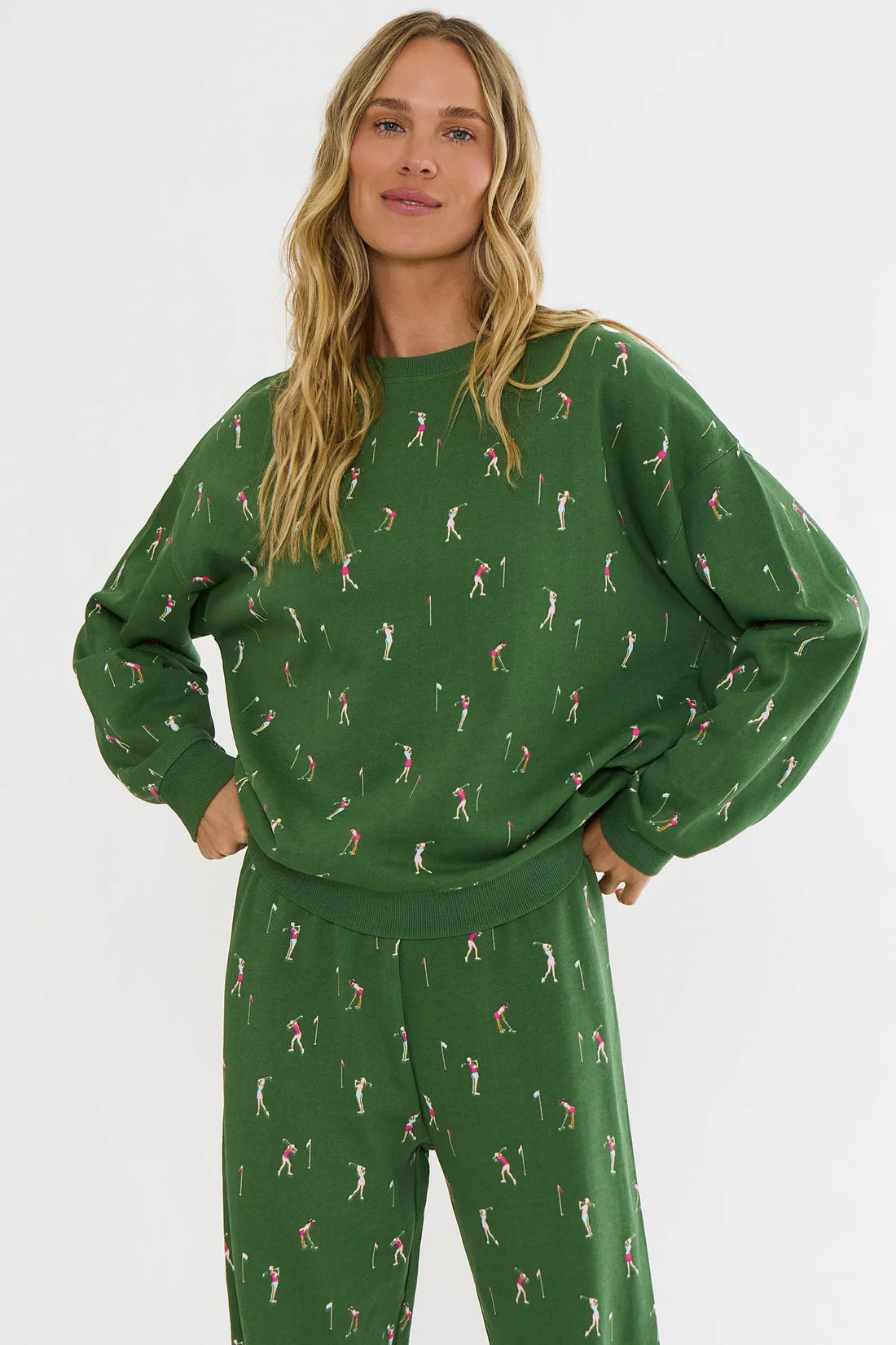 Beach Riot Devyn Oversized Sweatshirt Under Par