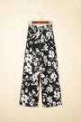 Black Floral Wide Leg Pants Florida Girl Fashion Boutique