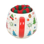 Nostalgic Christmas Print Mug and Socks Set Something Different Wholesale