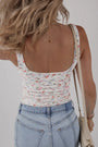 Floral Square Neck Bodysuit Florida Girl Fashion Boutique