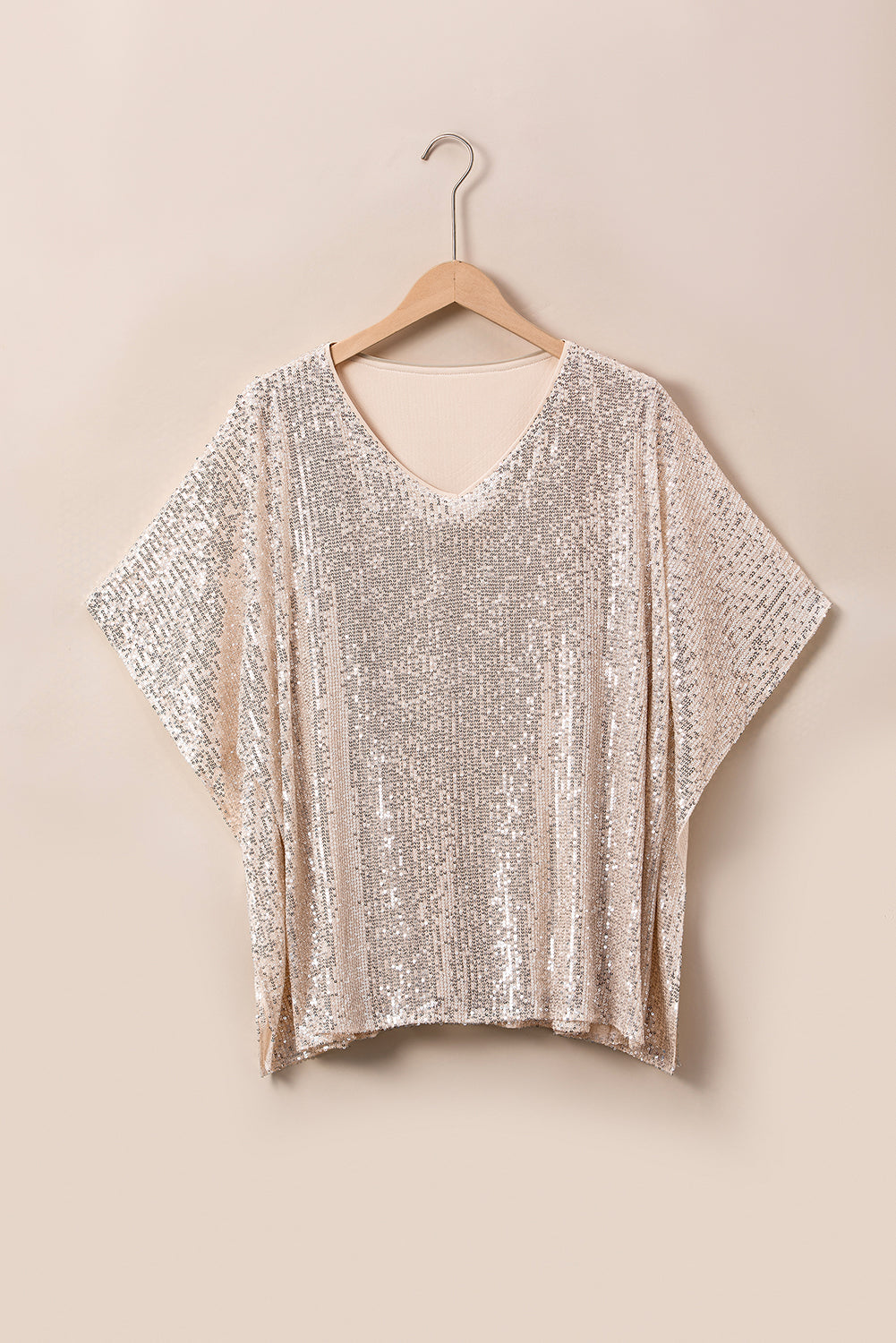 Sequin V Neck Top Florida Girl Fashion Boutique