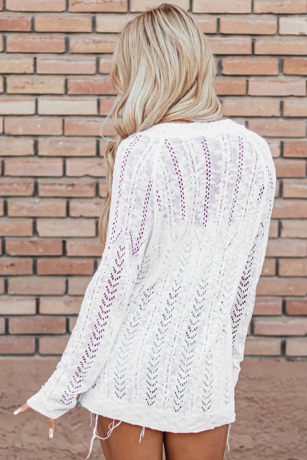 Open Knit Cardi Florida Girl Fashion Boutique