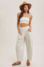 Relaxed Barrel Pants Bluivy