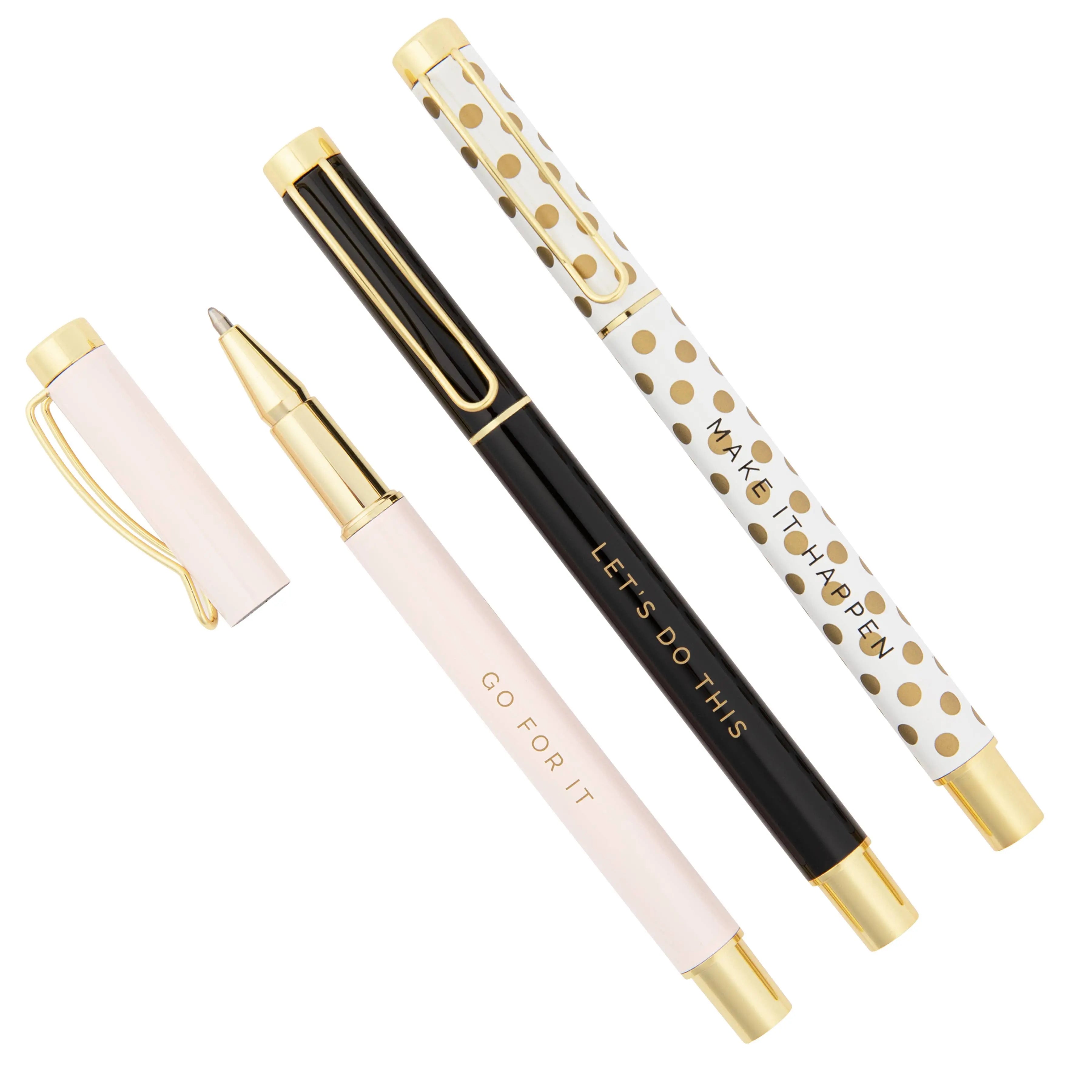 Inspirational Metal Pen Set Sweet Water Decor