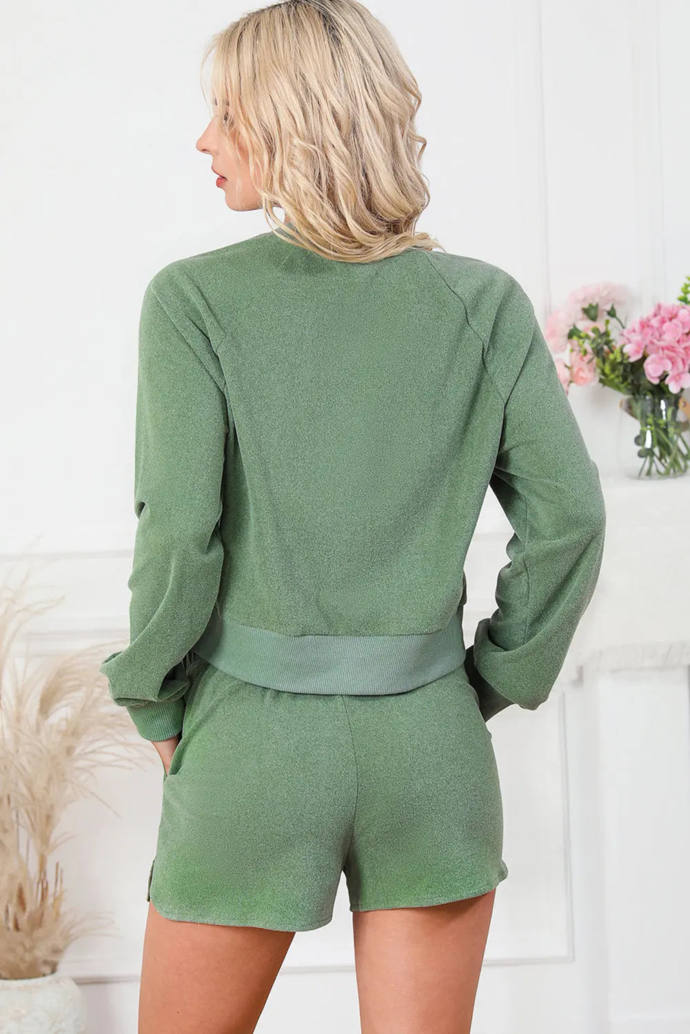Green Lounge Set Florida Girl Fashion Boutique