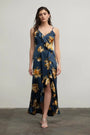 Teal Floral Wrap Dress Florida Girl Fashion Boutique