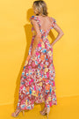 Sleeveless Floral Ruffle Maxi Florida Girl Fashion Boutique