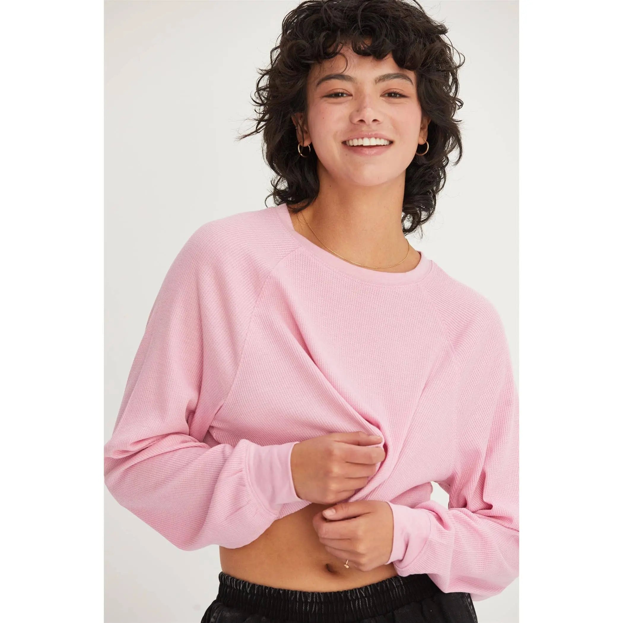 Raglan Sleeve Crop Top HYFVE