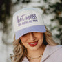 Hot Mess Just Doing My Best Mother's Day Two-Toned Vintage Hat Katydid