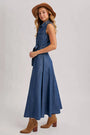 DENIM MAXI DRESS Bluivy