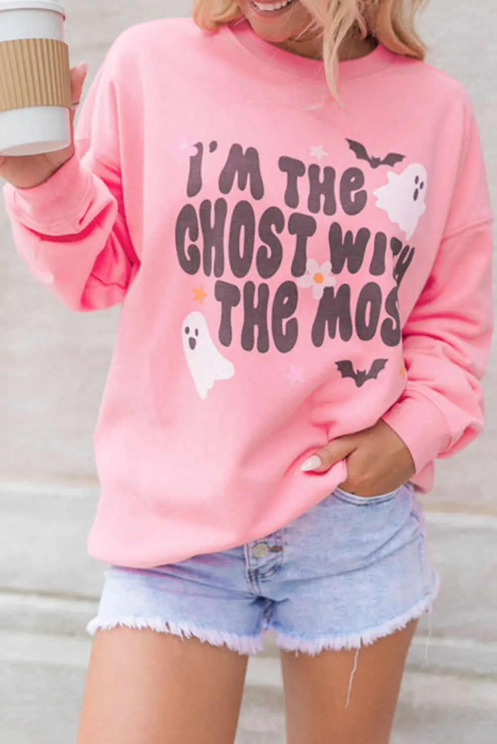 Ghost with the Most Sweatshirt Florida Girl Fashion Boutique