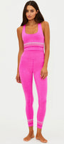 Beach Riot Piper Legging Electric Pink Soft Serve
