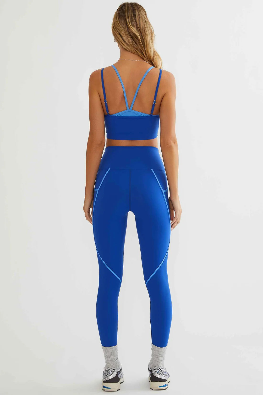 Beach Riot Von 7/8 Legging Midnight Bluebell Colorblock