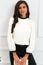 Mock Neck Bow Blouse Florida Girl Fashion Boutique