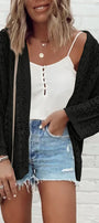 Hollow Knit Cardigan Florida Girl Fashion Boutique
