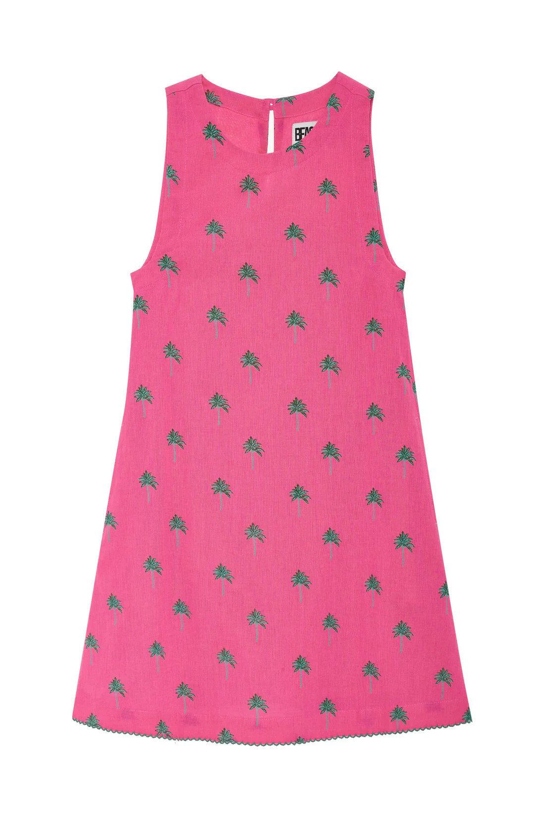 Beach Riot Little Caprina Dress Flamingo Fronds