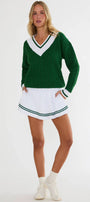 Beach Riot Sorrel Skort 13" Putting White