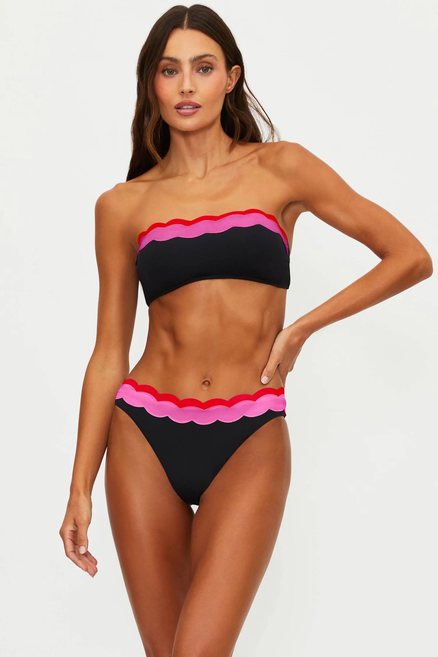 Beach Riot Sybil Top Electric Wave