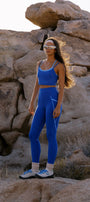 Beach Riot Von 7/8 Legging Midnight Bluebell Colorblock