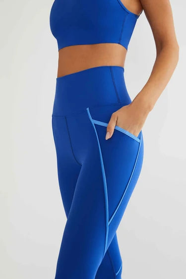 Beach Riot Von 7/8 Legging Midnight Bluebell Colorblock