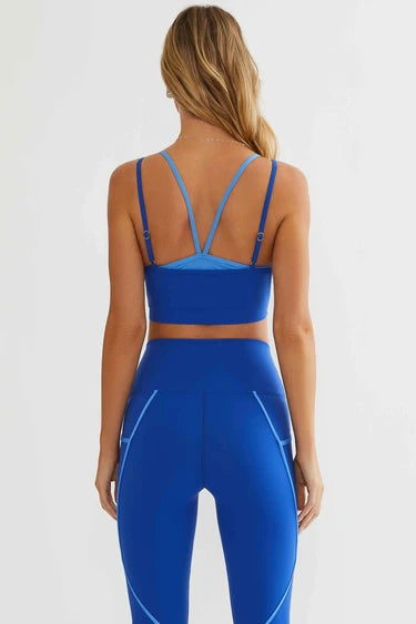Beach Riot Winston Top Midnight Bluebell Colorblock