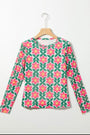Retro Bloom Long Sleeve Top Florida Girl Fashion Boutique