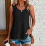 Coastal Breeze Waffle Tank