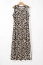 Contrast Trim Leopard Maxi Florida Girl Fashion Boutique