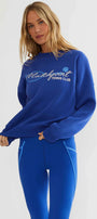 Beach Riot Devyn Oversized Sweatshirt Midnight Bluebell