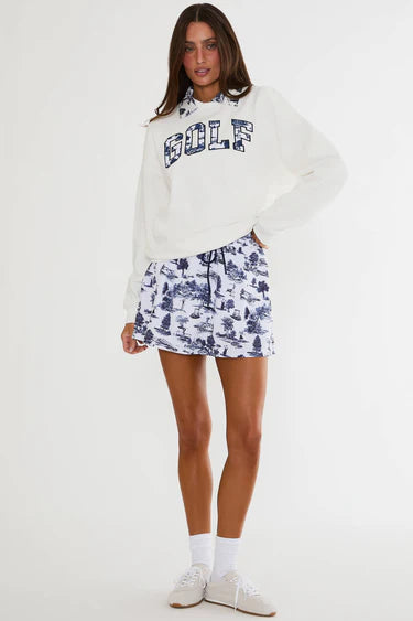 Beach Riot Clyde Skirt Evening Golf Toile