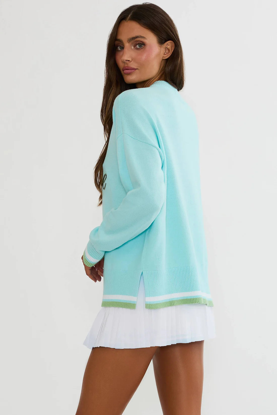Beach Riot Callie Sweater Misty Morning