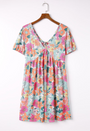 Floral Print Tie Back Mini Florida Girl Fashion Boutique