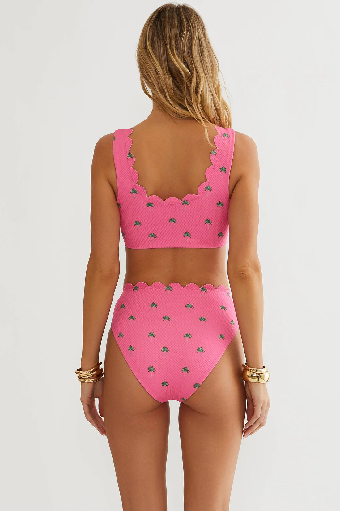 Beach Riot Nessa Bottom Flamingo Fronds Waffle