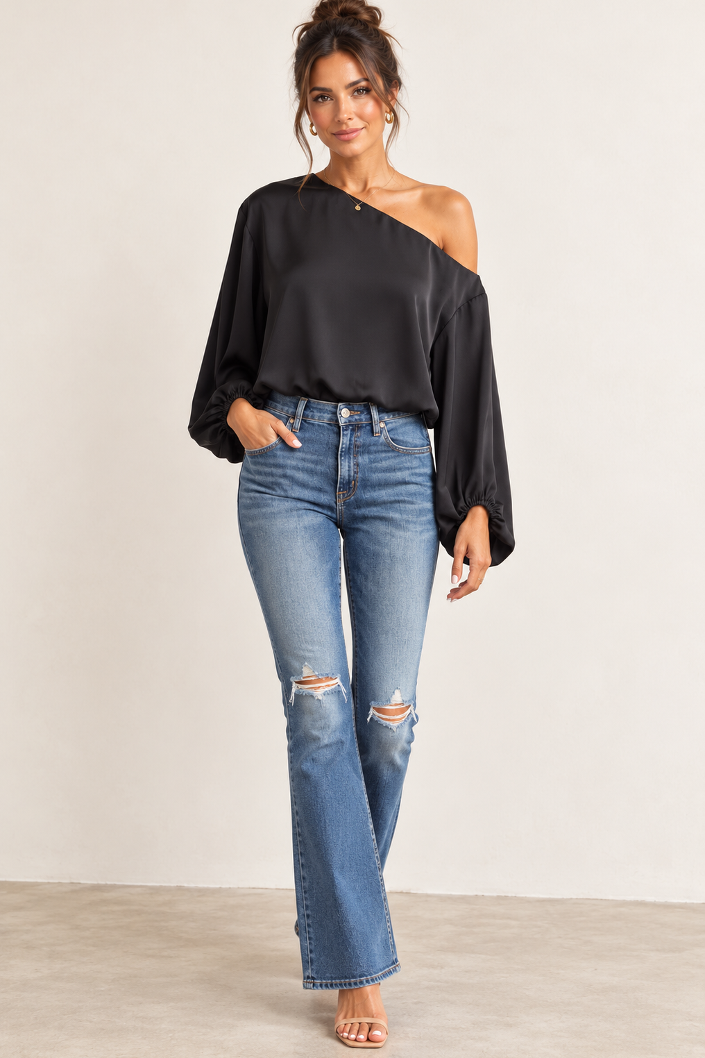 Ramy Brook Marley One Shoulder Top
