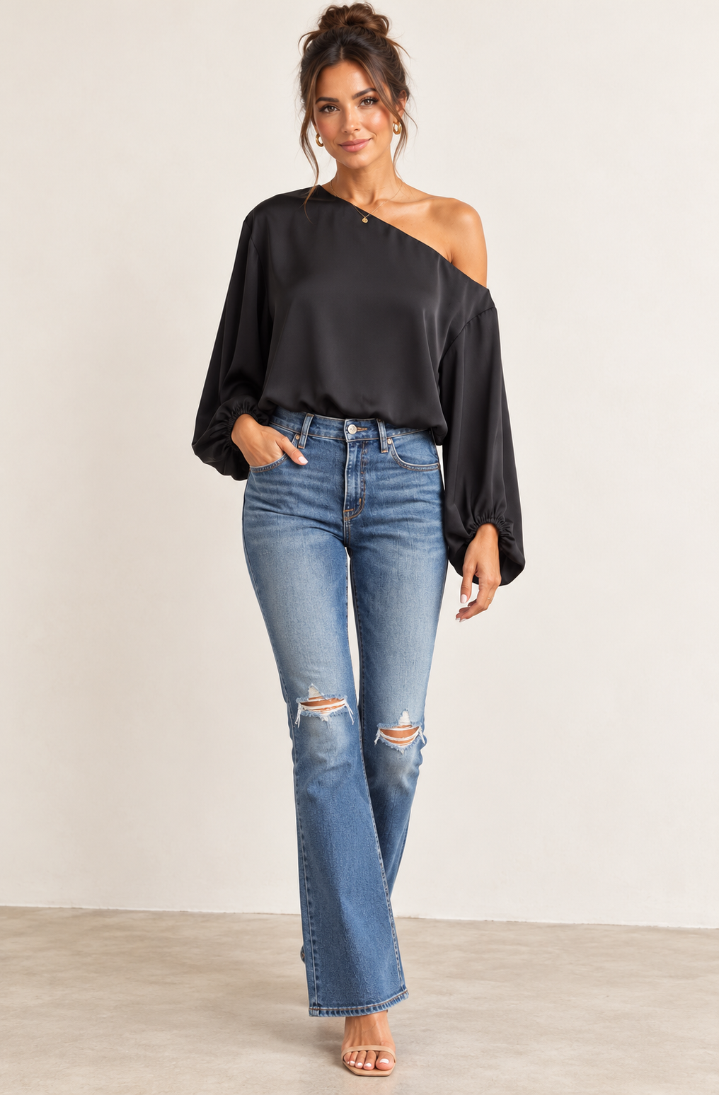 Ramy Brook Marley One Shoulder Top
