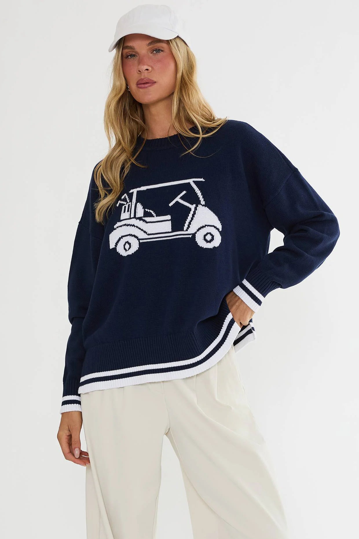 Beach Riot Callie Sweater Dusk Buggy