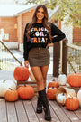 "Trick or Treat" Graphic Sweatshirt Florida Girl Fashion Boutique
