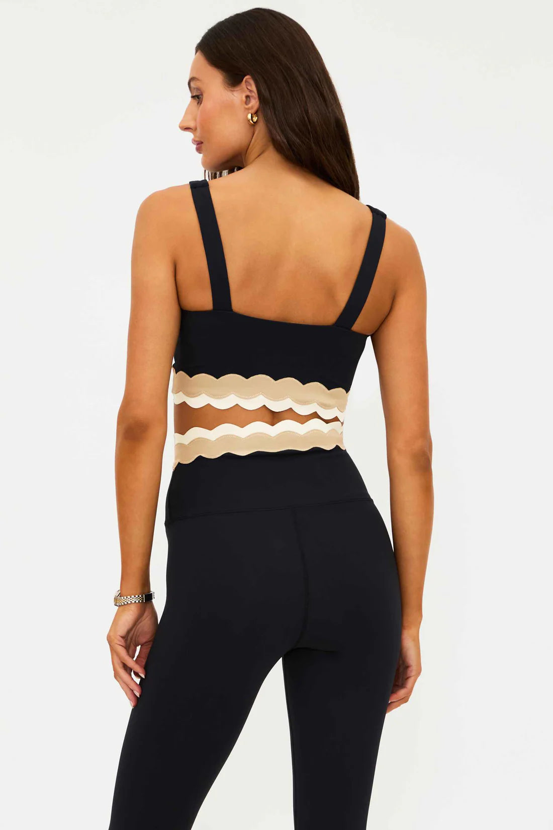 Beach Riot Marin Top Mystic Colorblock Matte