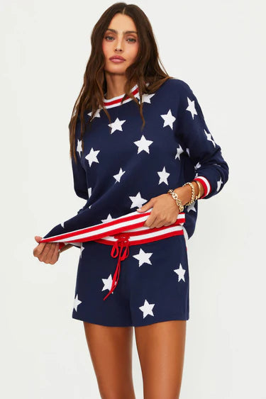 Beach Riot Cal Sweater Twilight Stars