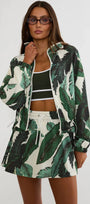 Beach Riot Casen Jacket Banana Palms