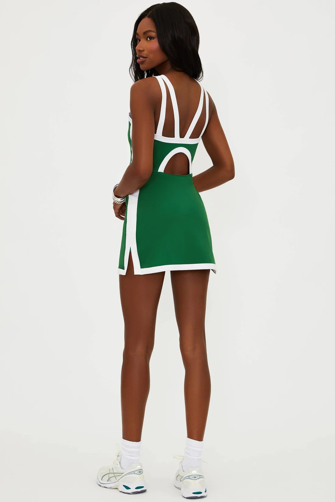 Beach Riot Zephyra Dress Racquet Court Green Matte