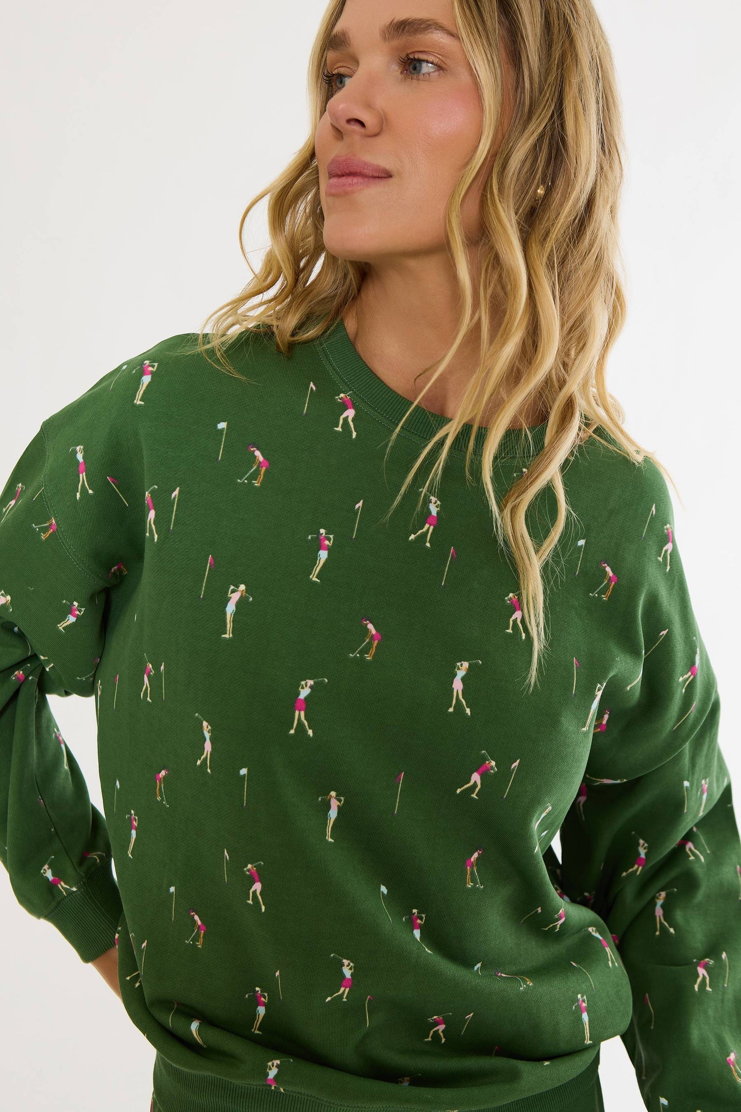 Beach Riot Devyn Oversized Sweatshirt Under Par