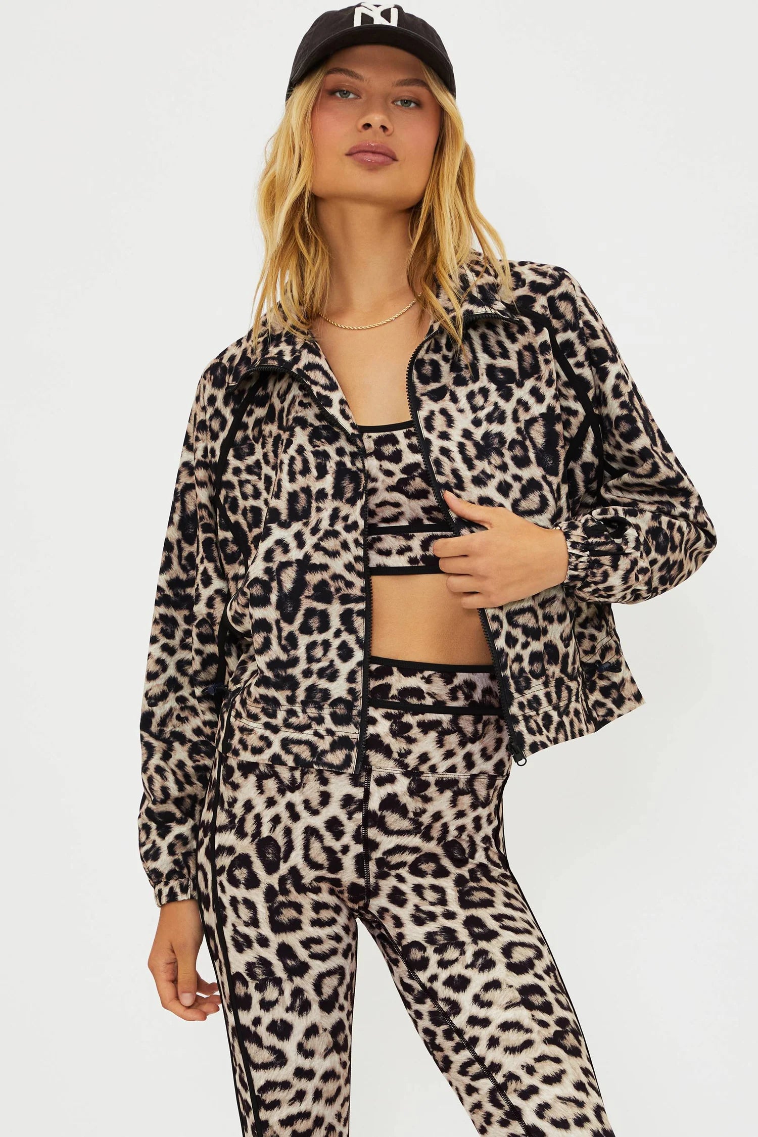 Beach Riot Casen Jacket Mystic Leopard