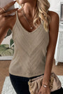 Chevron Knitted Sweater Tank Florida Girl Fashion Boutique