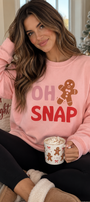 Oh Snap Gingerbread Sweatshirt