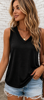Ribbed Neck Tank