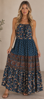 Boho Floral Maxi