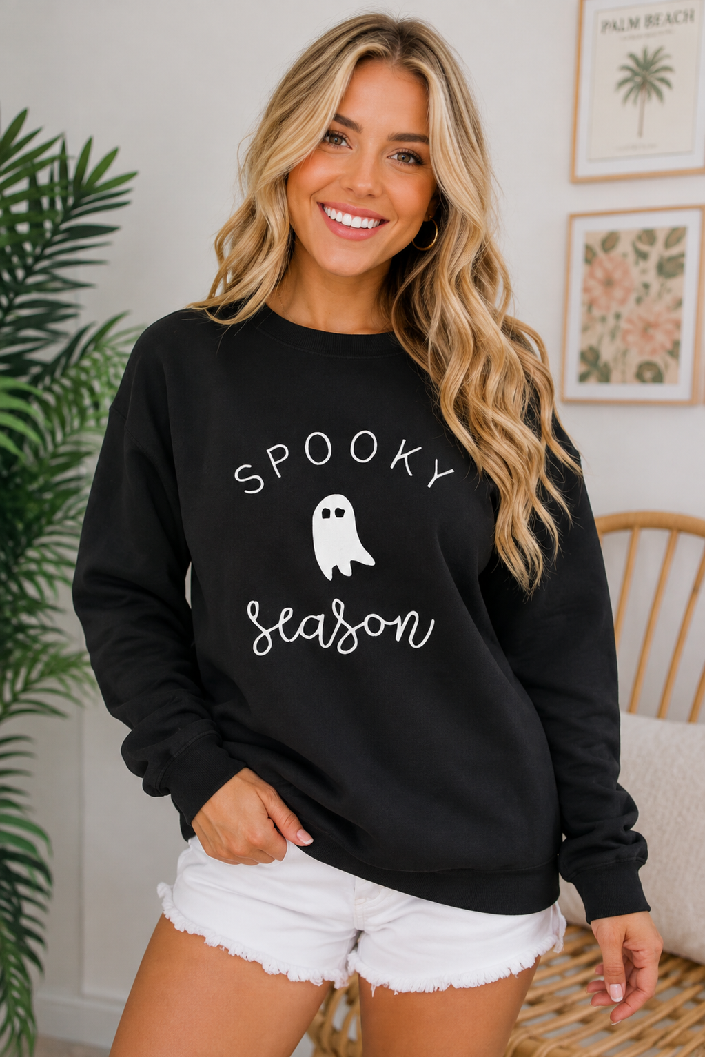 Spooky Season Graphic Sweatshirt