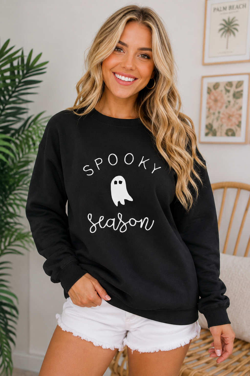 Spooky Season Graphic Sweatshirt